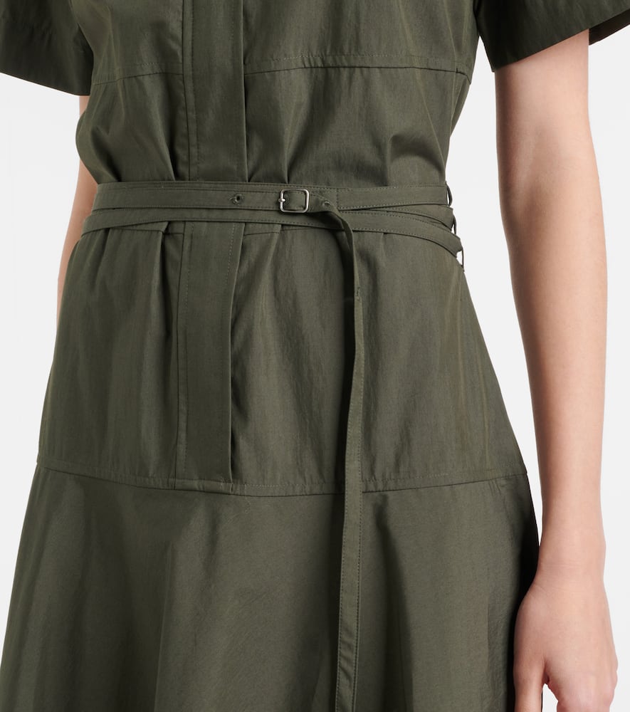 Proenza Schouler White Label Elizabeth cotton-blend midi dress