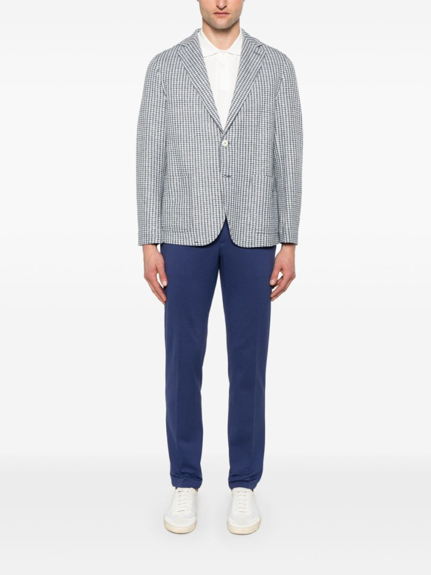 Royal Blue Cotton Trousers