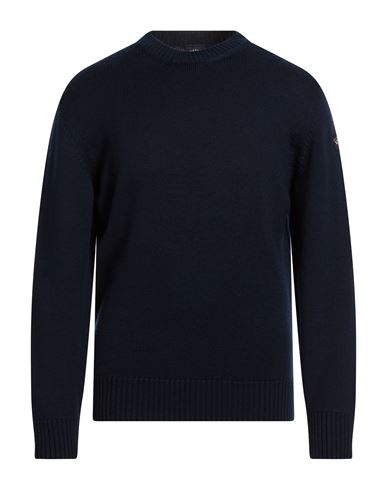 Man Sweater Midnight blue Size L Virgin Wool