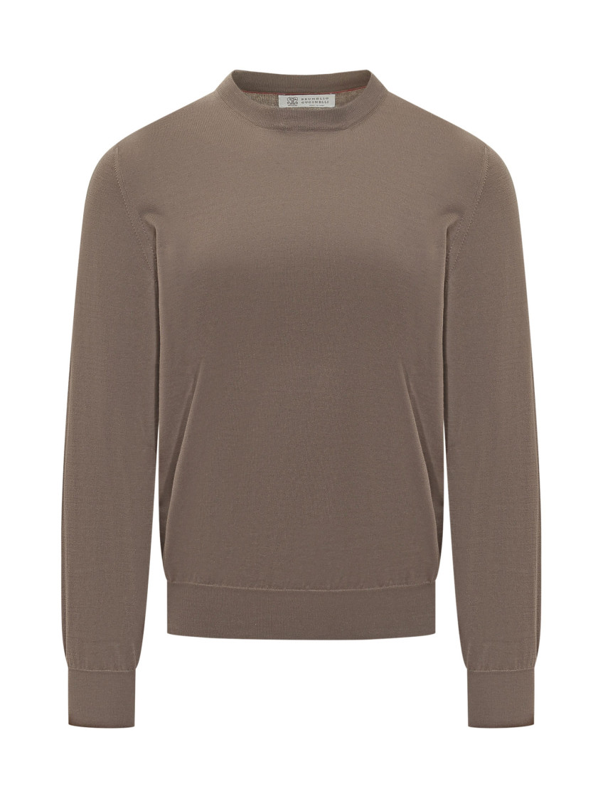 Brunello Cucinelli - cotton crewneck sweater long sleeve