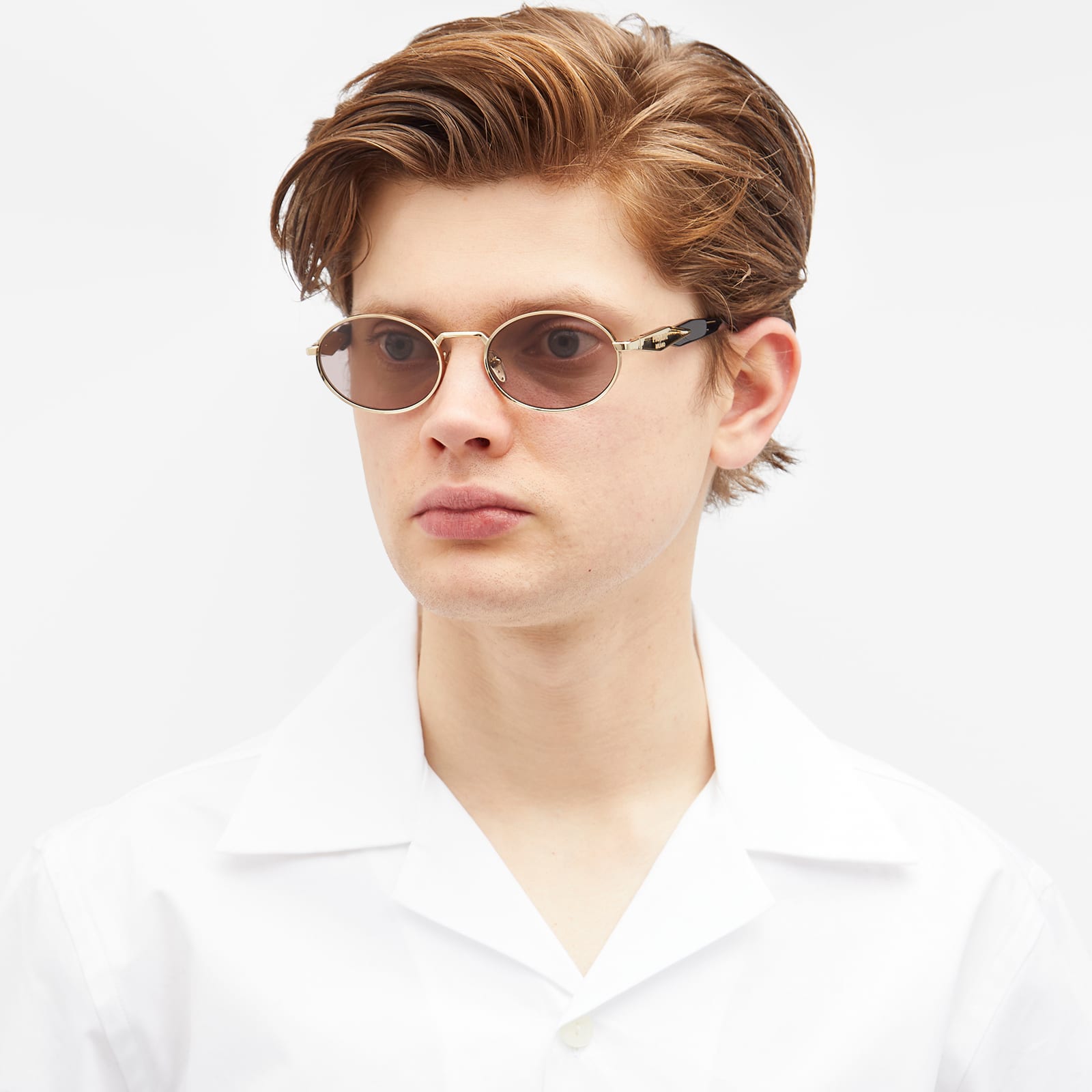 65ZS Sunglasses in Pale Gold/Light Purple 