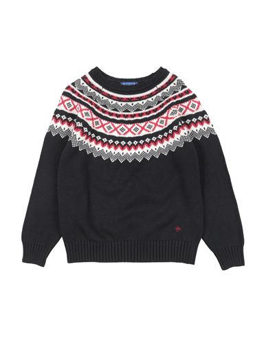 Jacob Cohёn Kid Boy Sweater Midnight blue Size 10 Cotton, Merino Wool