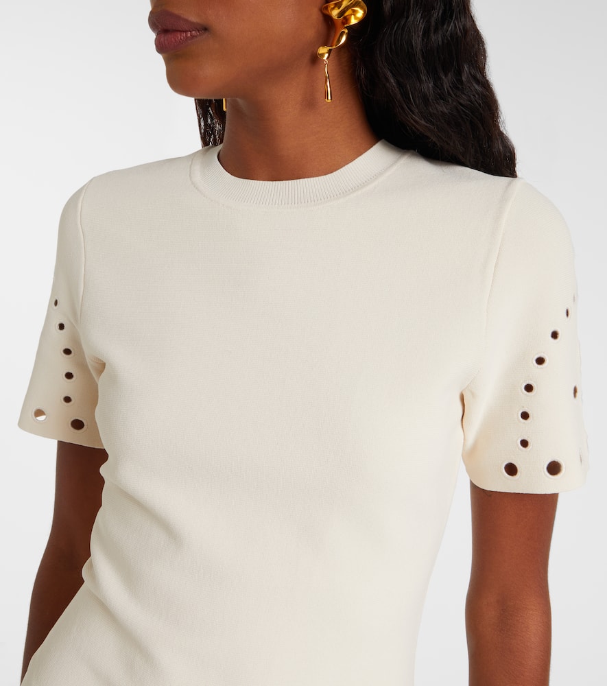 Fania broderie anglaise minidress
