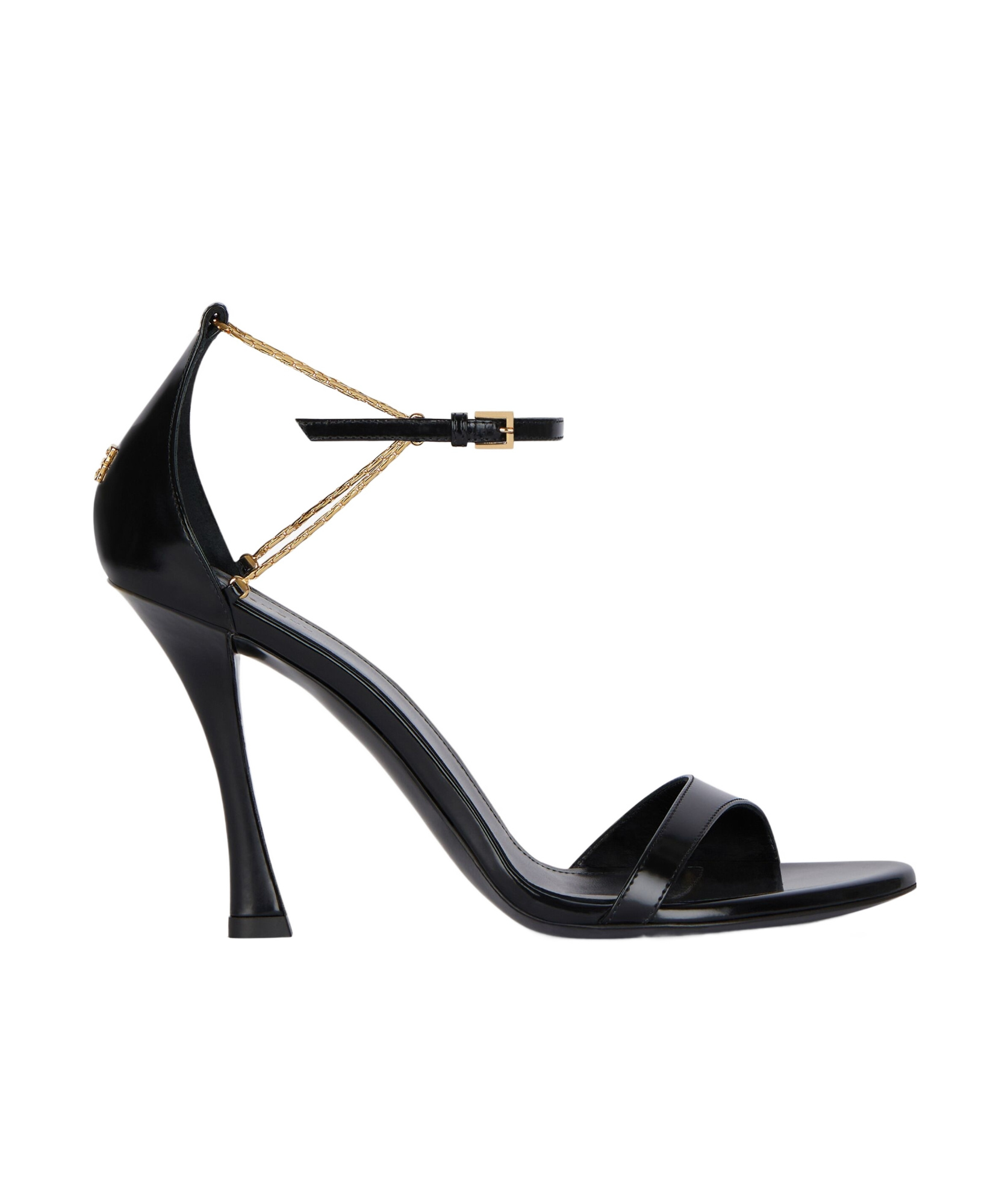 4G Liquid sandals in leather