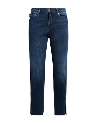 Woman Jeans Blue Size 26 Cotton, Polyester