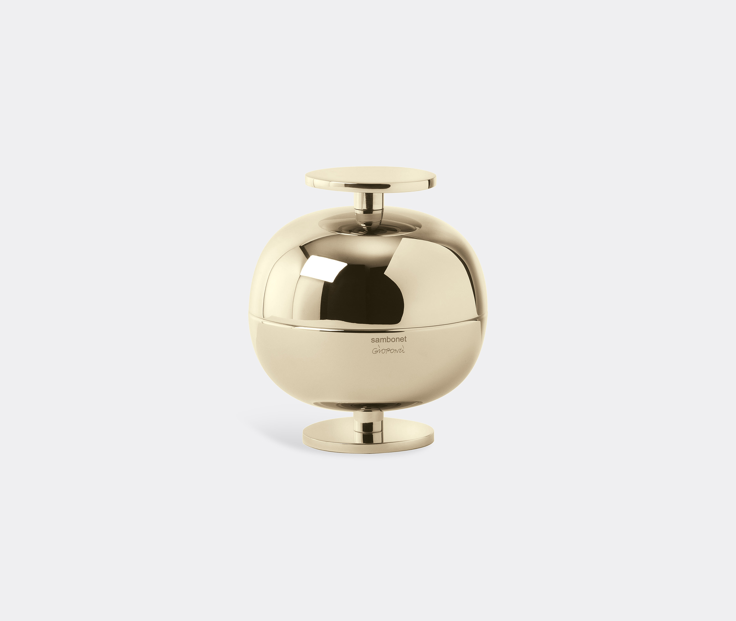 Small 'gio Ponti' Luxury Centrepiece, Champagne