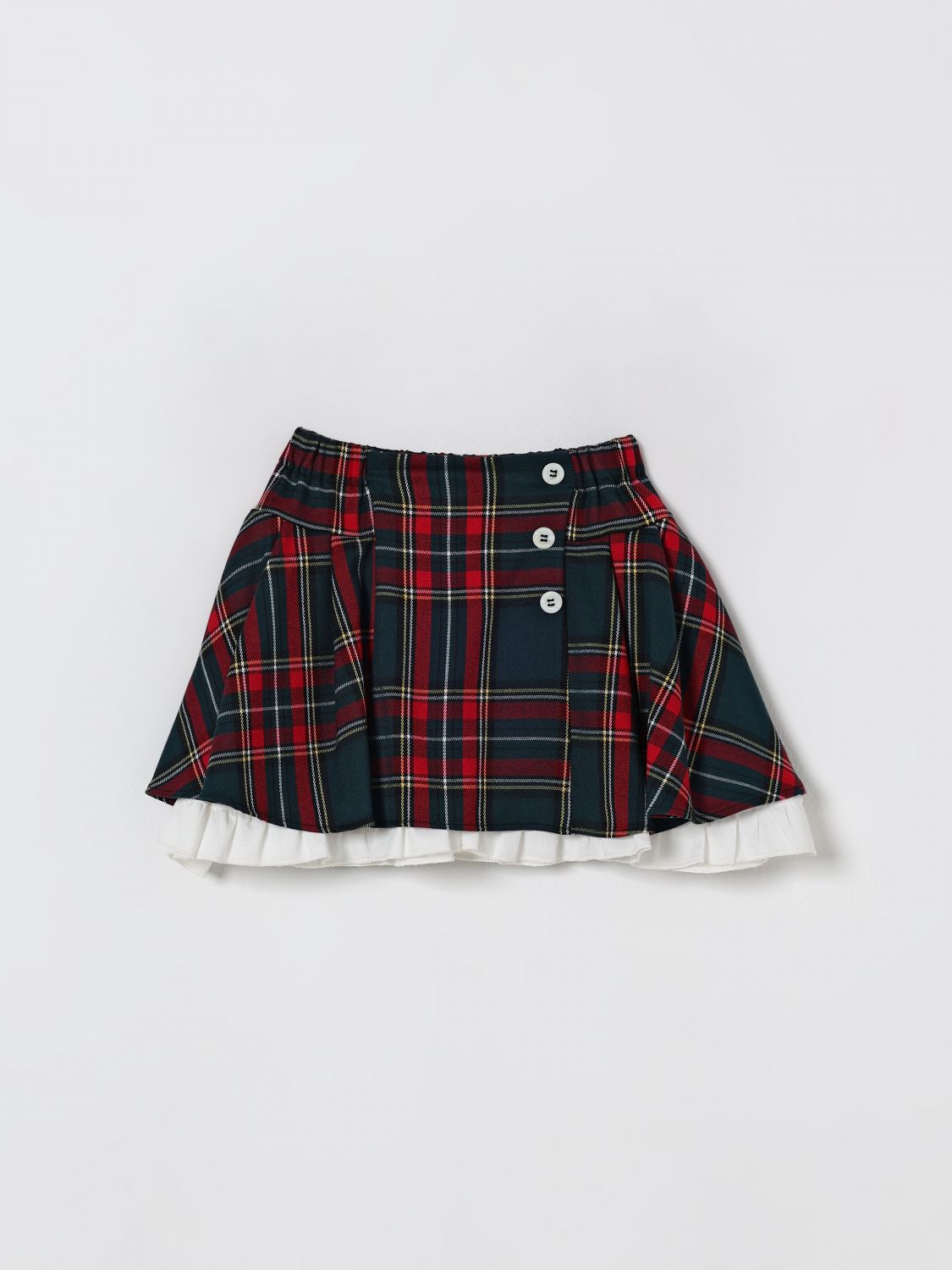 Skirt Kids color White