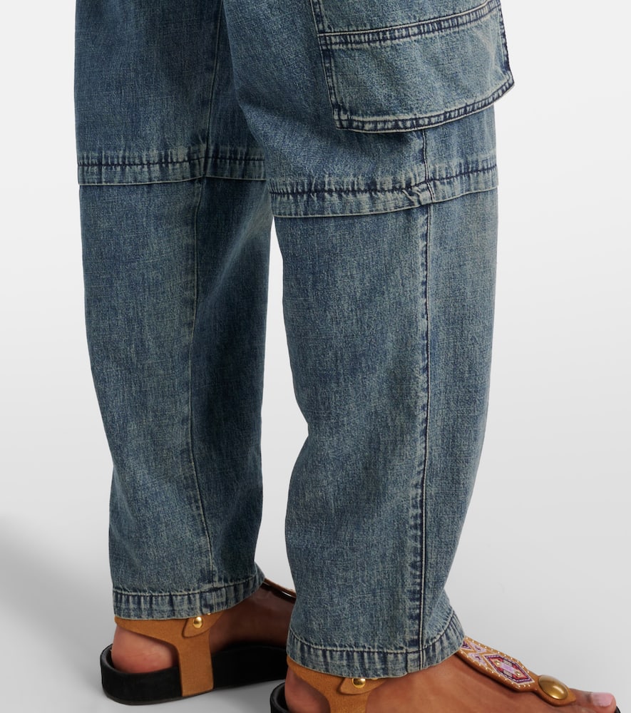 Nayla high-rise cargo jeans