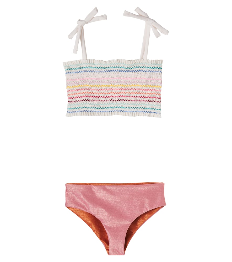 Smocked bikini