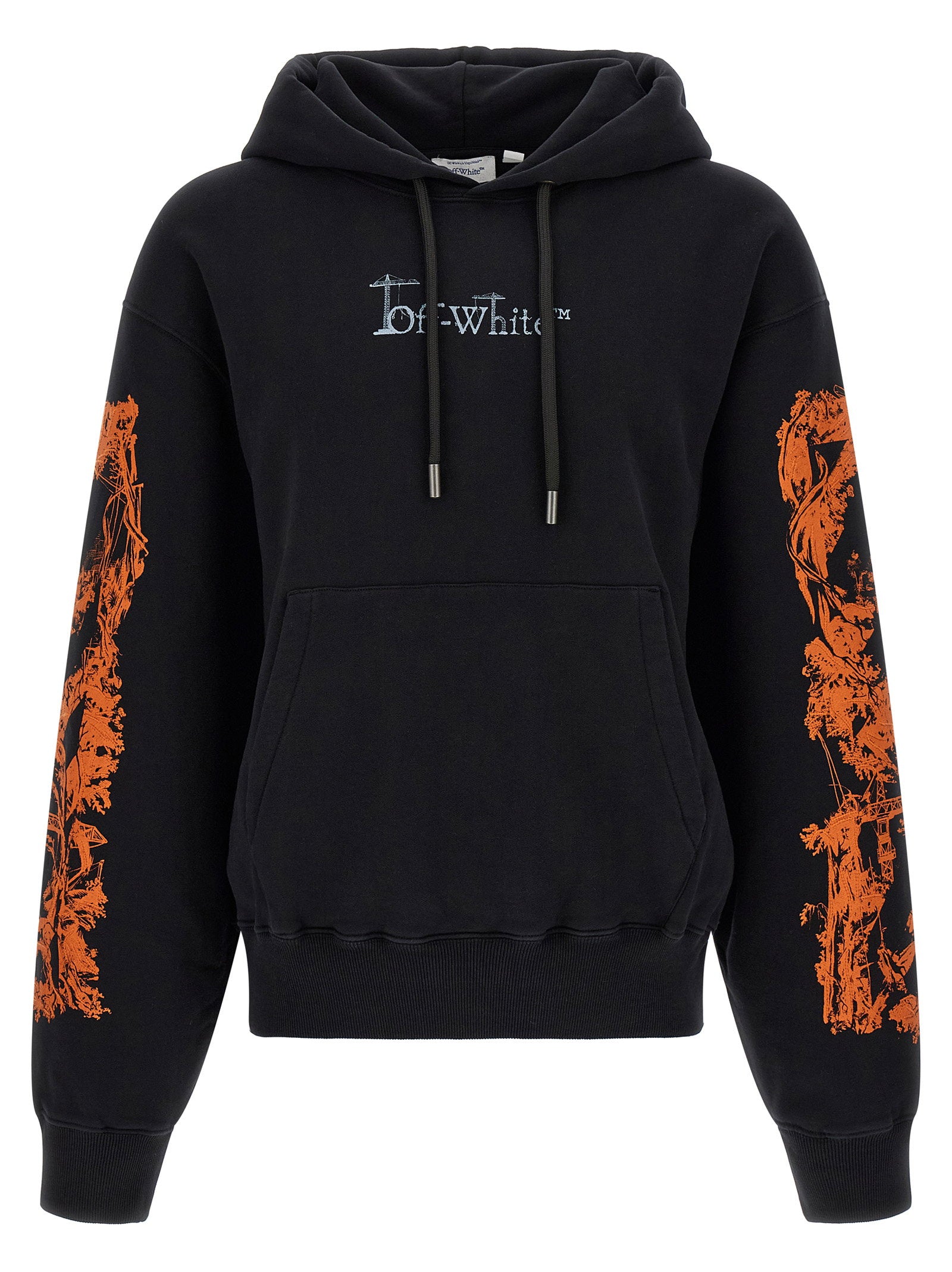 City Nature Graphic Hoodie — Black