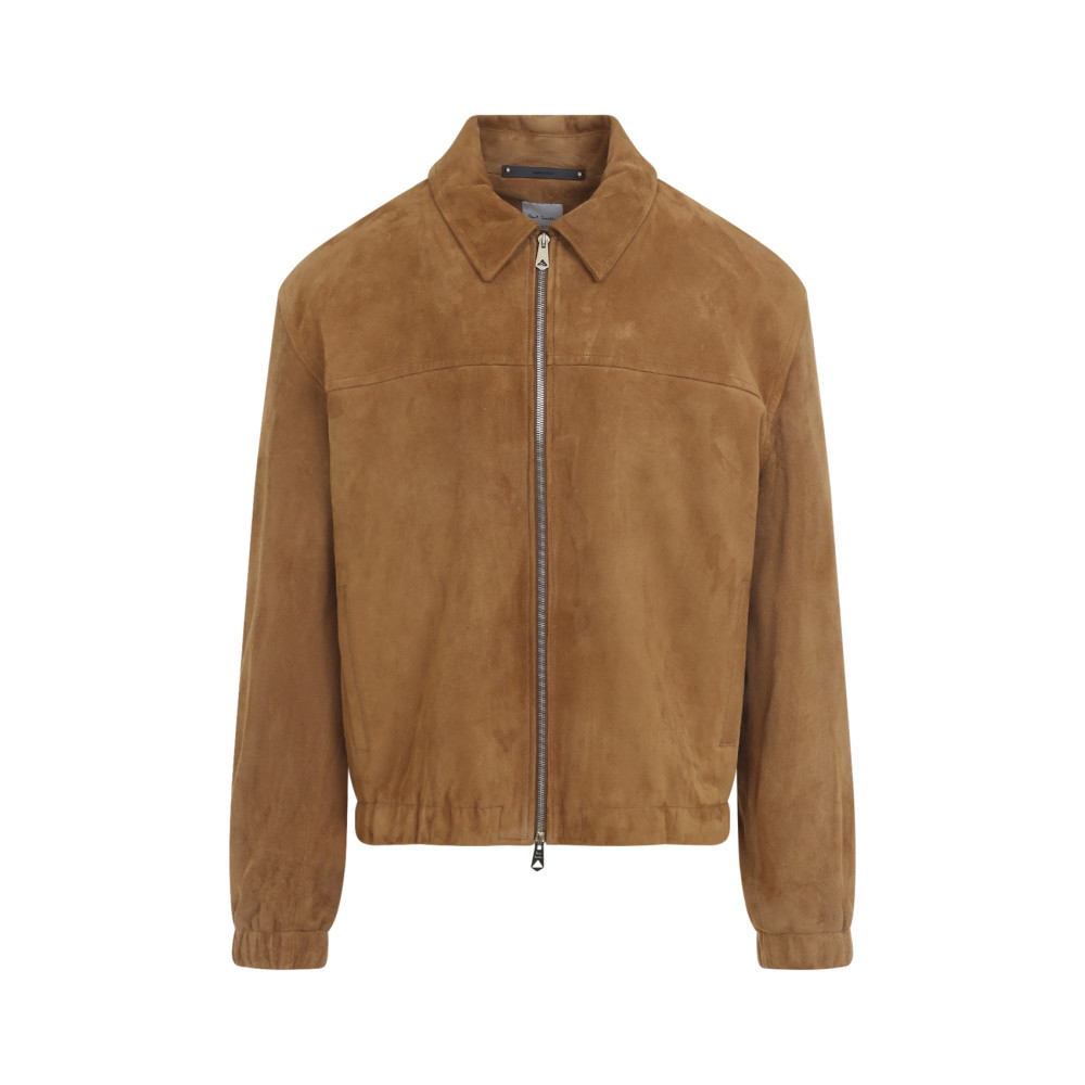Brown Shirt Collar Jacket