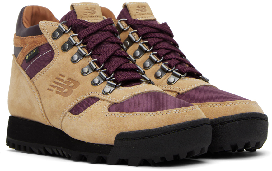Tan &amp; Burgundy ALD Rainier Boots