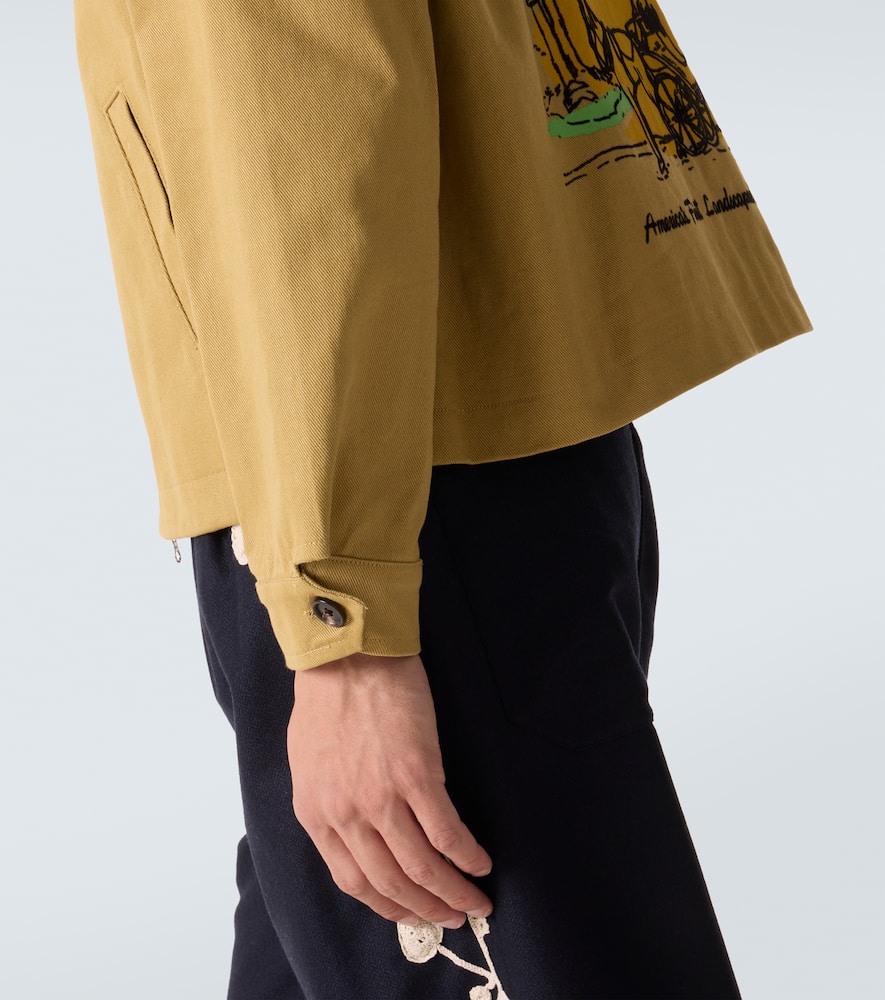 Central Park cotton blouson jacket