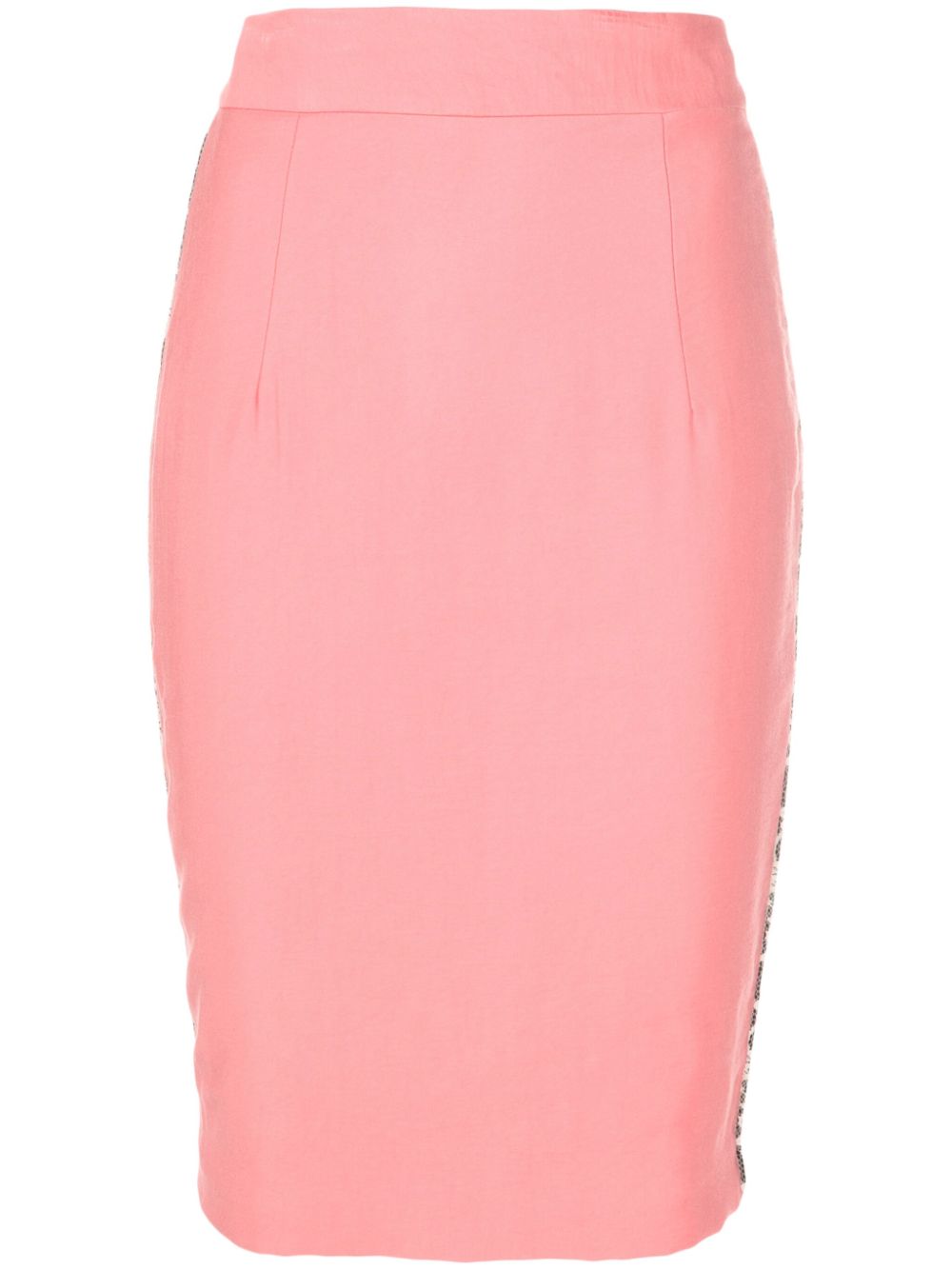 Elizabeth cotton pencil skirt - Pink
