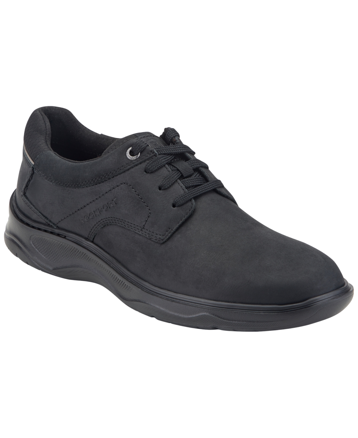 Men's Colden Casual Lace-Up Shoes - Black Leather