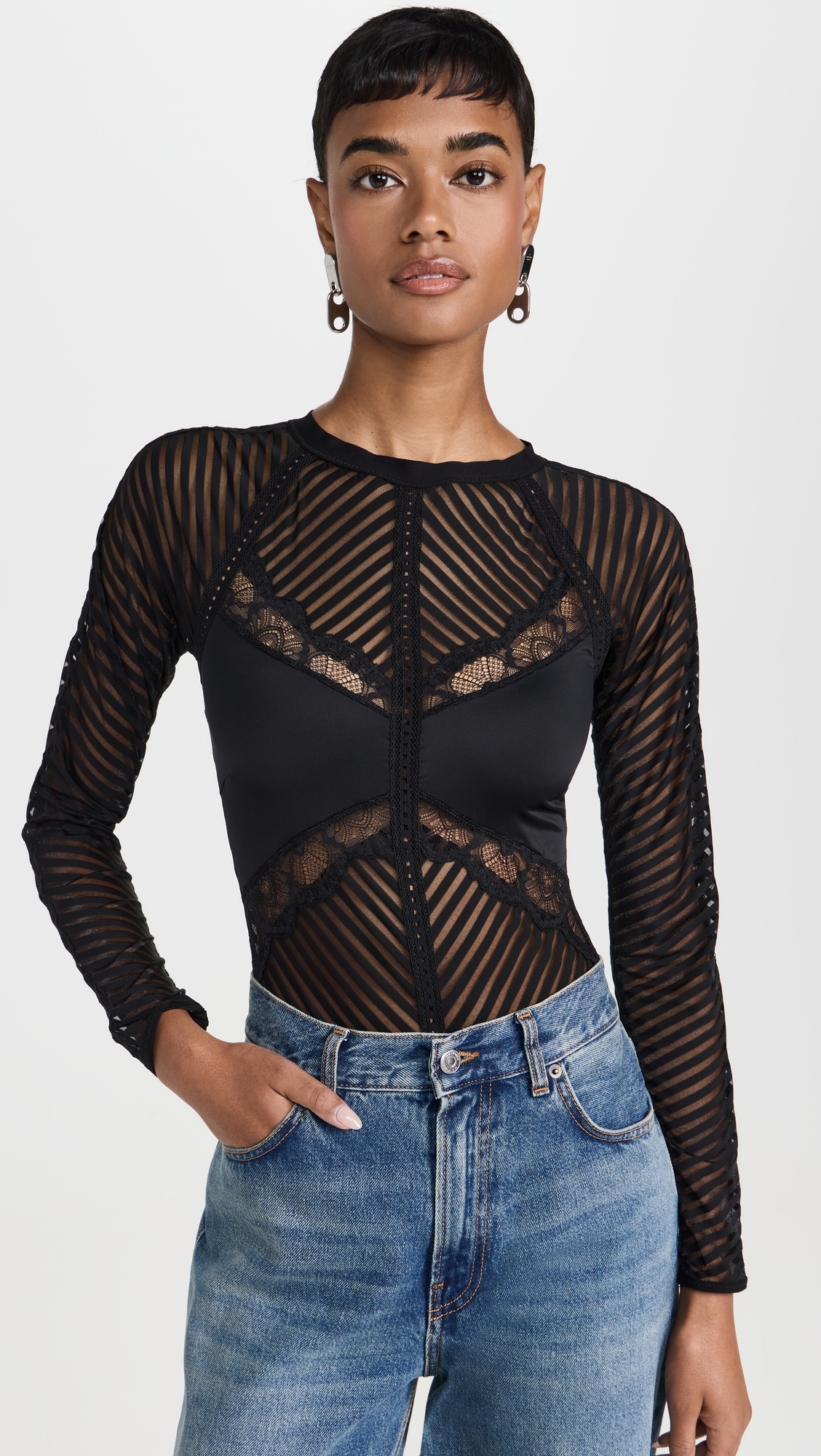 Chelsea Bodysuit Black