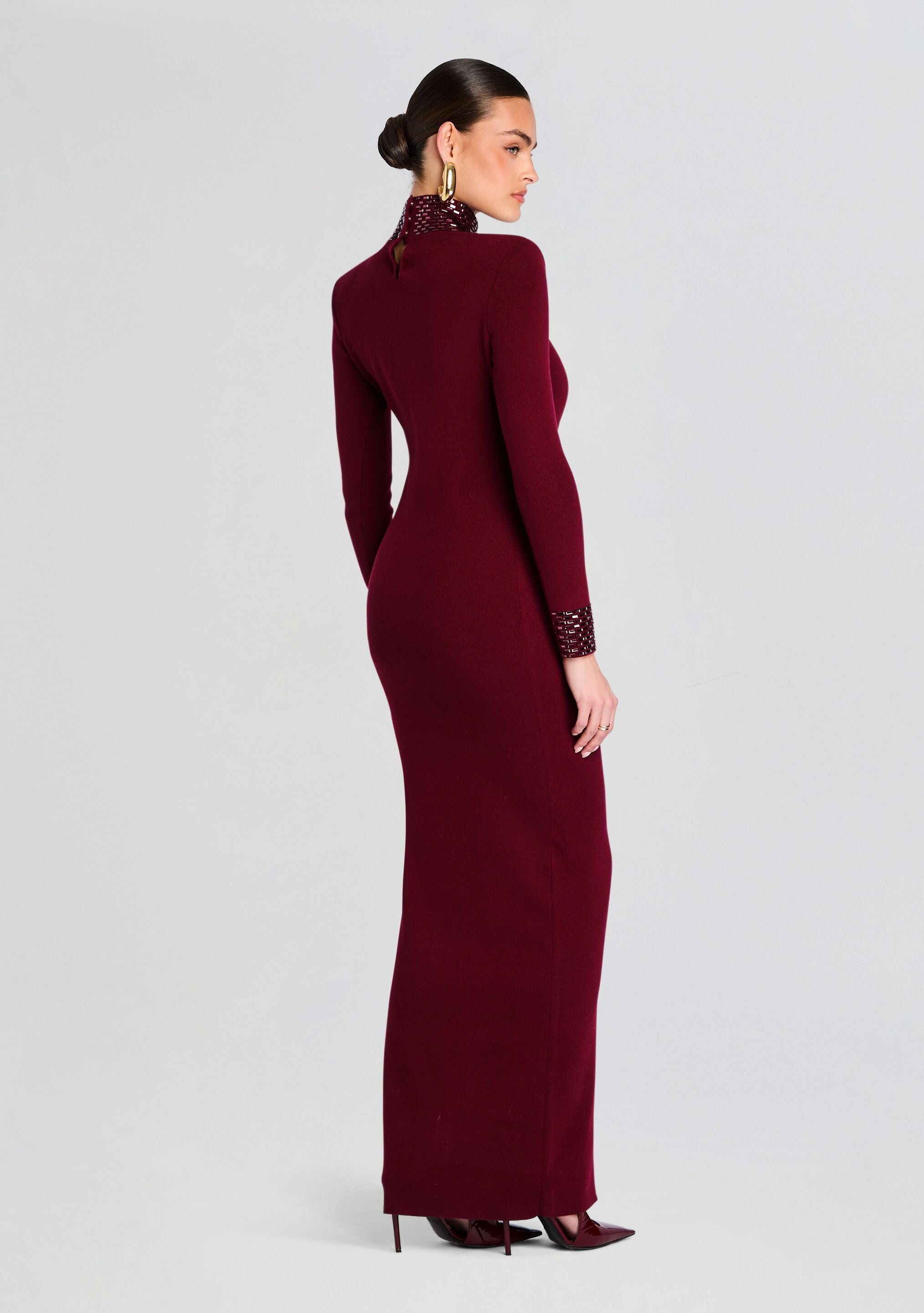 Monroe Embellished Knit Dress