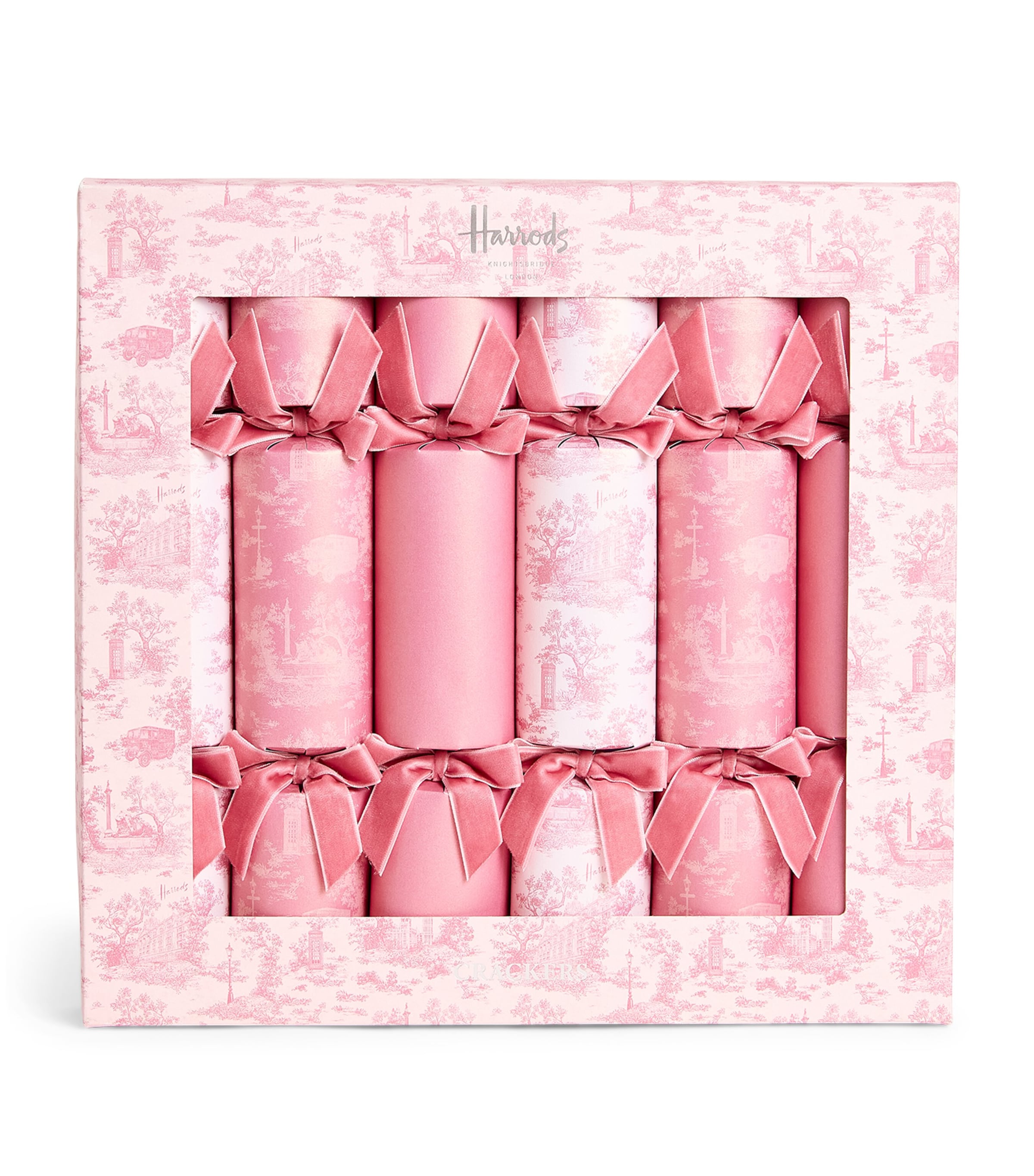 Toile Christmas Crackers