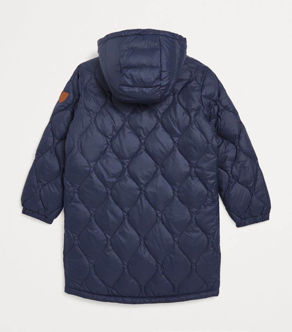Quilted Down Longline Jacket (6-14 Years)