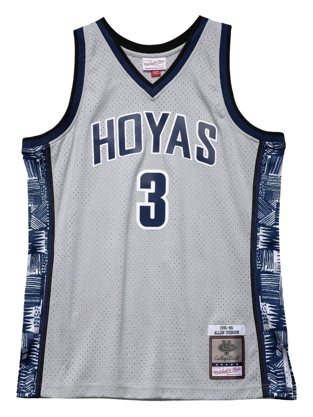 X NCAA Georgetown Hoyas Allen Iverson Swingman tank top - Grey