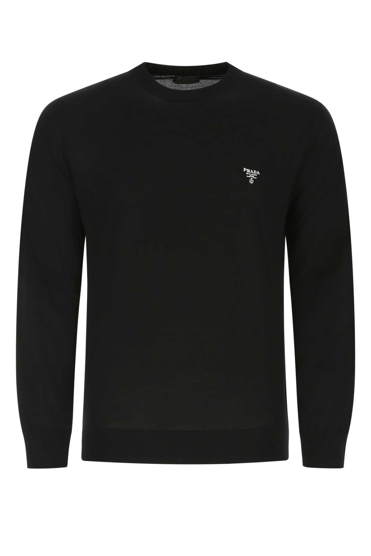 Wool Sweater — Black