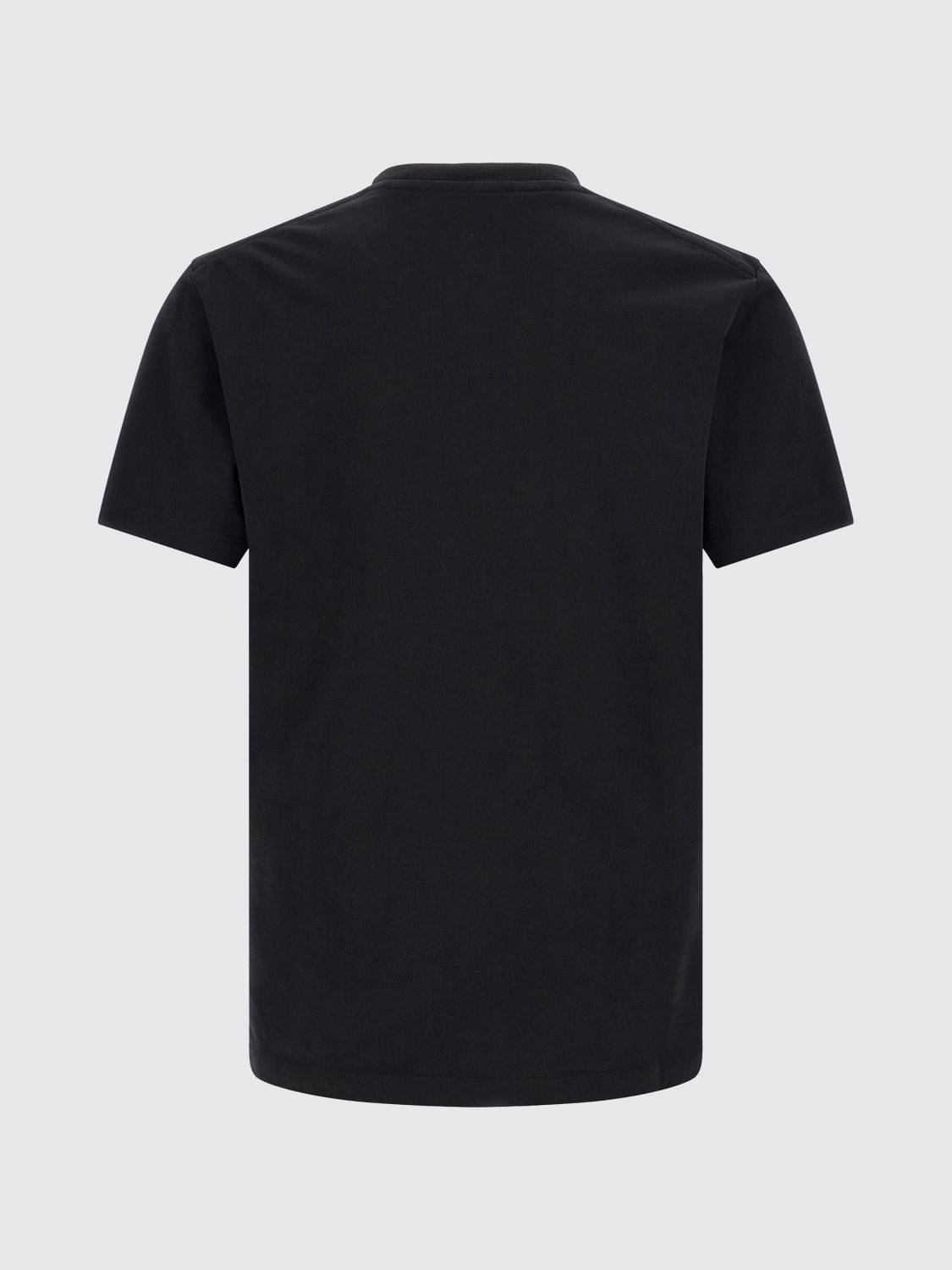 Slim Fit Cotton T-Shirt with Front Logo Print