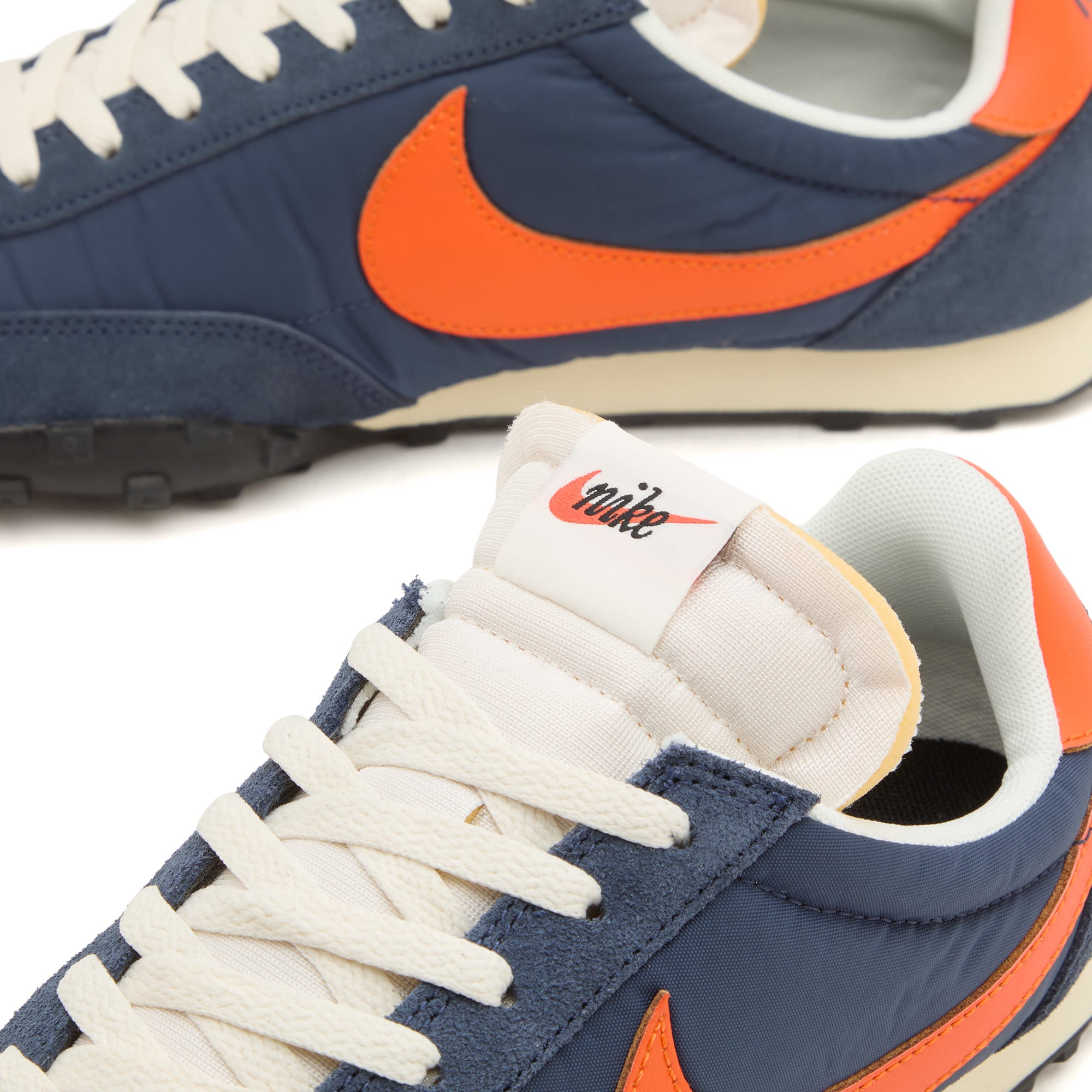 Waffle Racer Sneakers Midnight Navy / Safety Orange