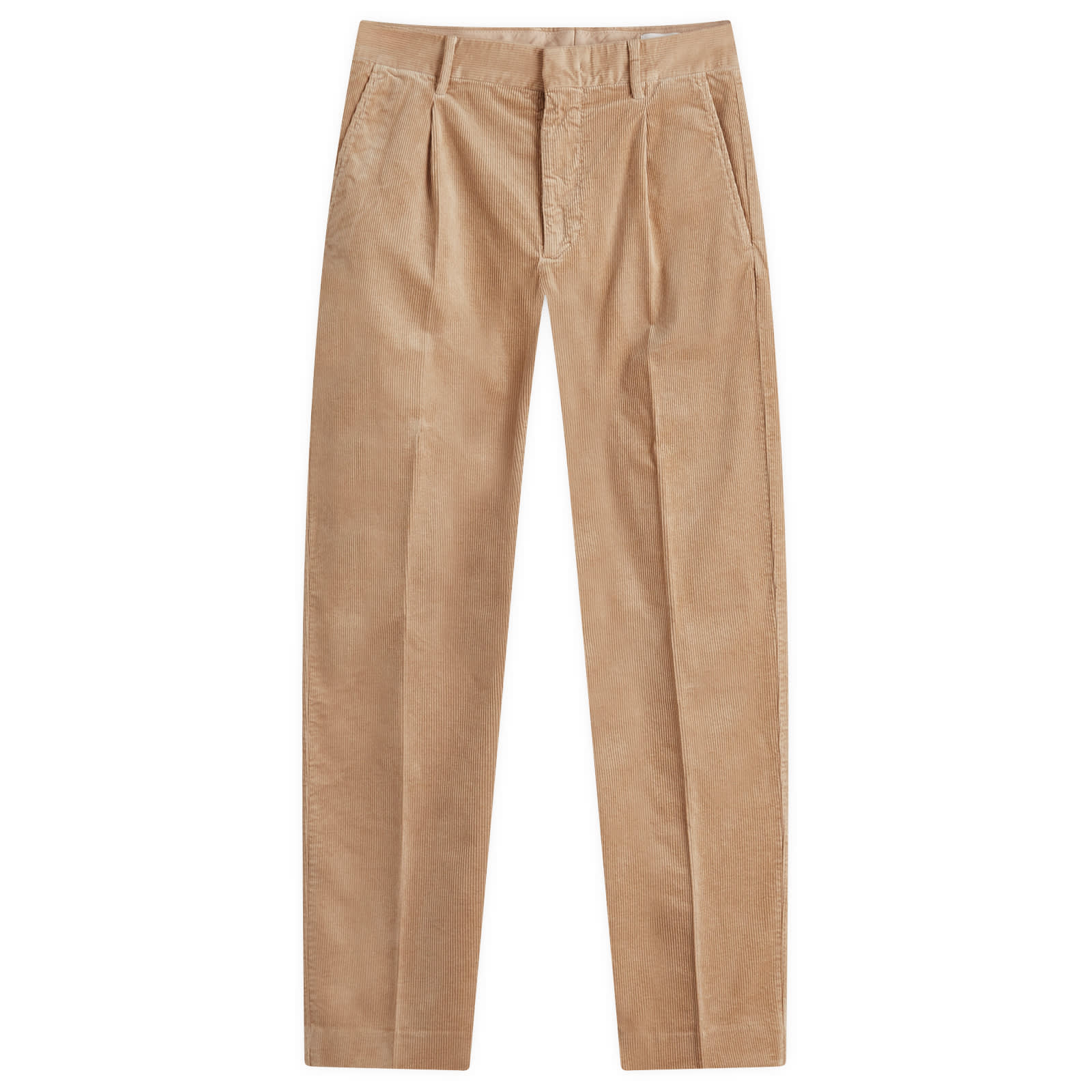 Men's Bill Corduroy Trousers in White Pepper