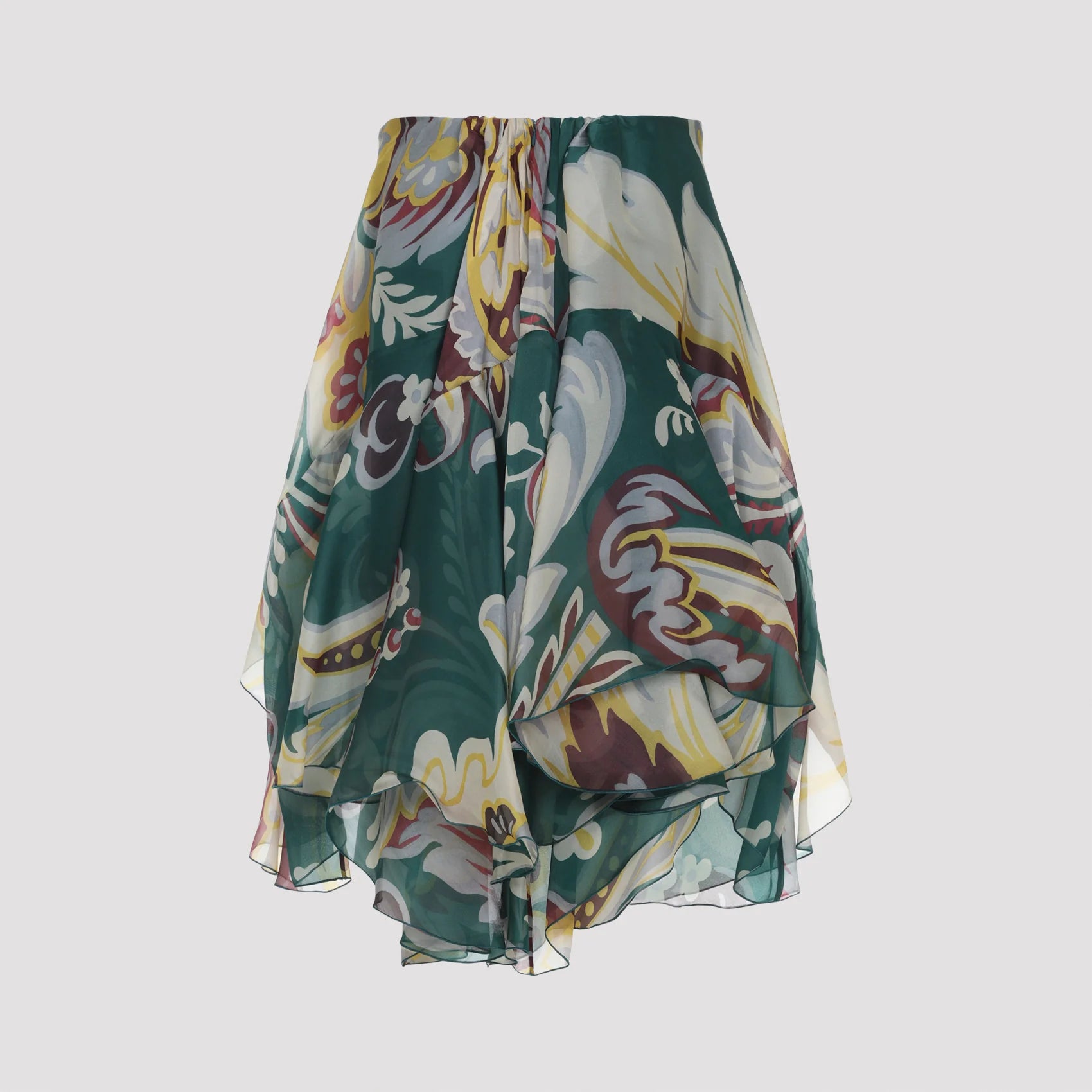 Etro Asymmetric Mini Skirt