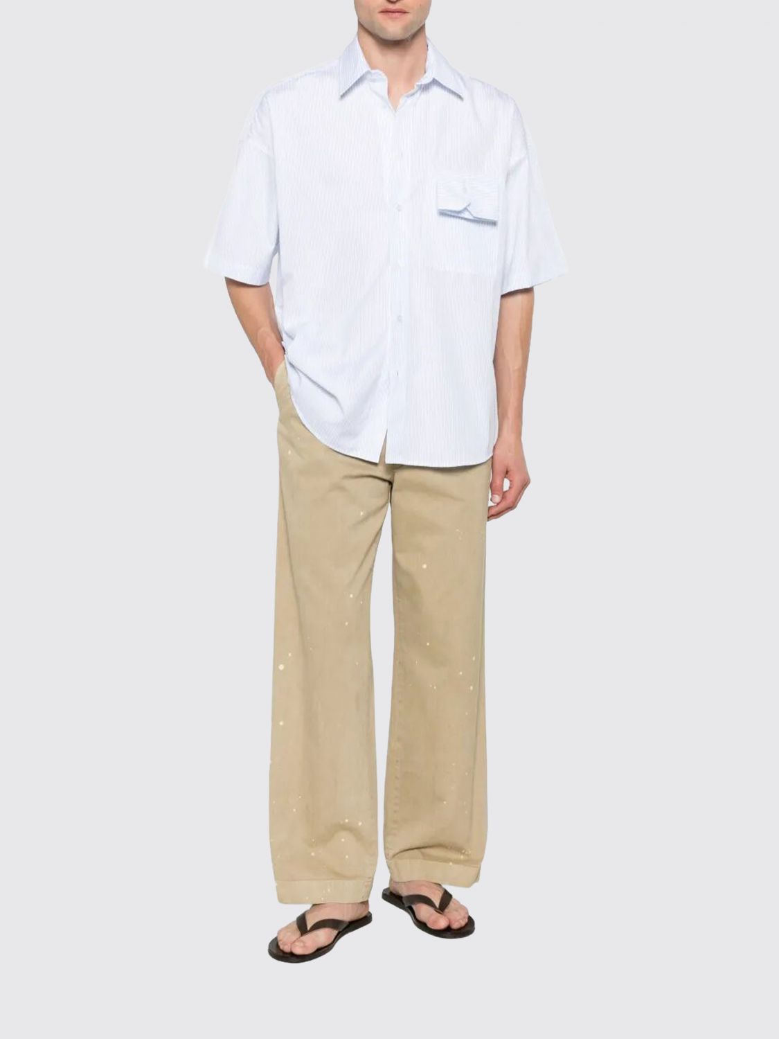 Shirt Men color Blue