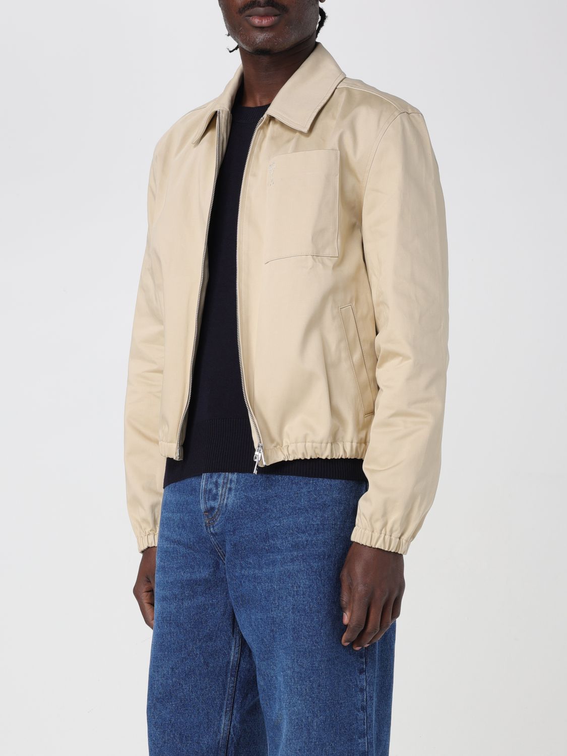 Jacket AMI PARIS Men color Beige