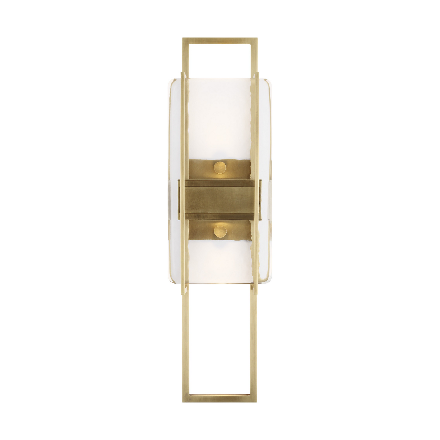 Duelle 1-Light 18.00"H LED Wall Sconce in Natural Bra