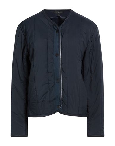 Woman Puffer Midnight blue Size S Polyamide, Polyurethane