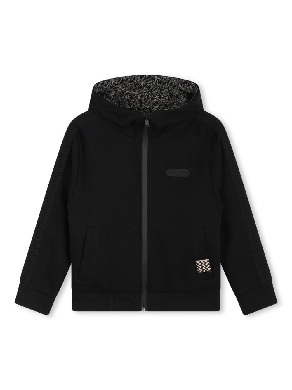 Hooded jacket - Black