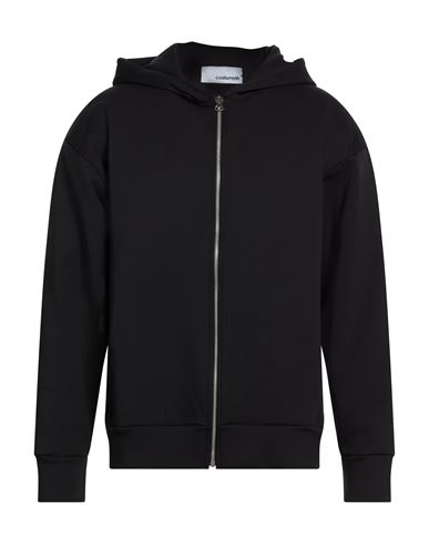 Man Sweatshirt Black Size XL Polyamide, Elastane