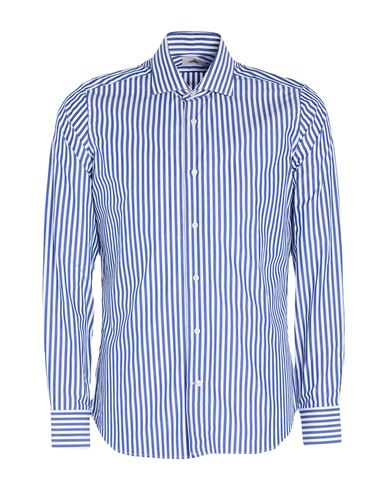 Man Shirt Navy Size 15 ½ Cotton
