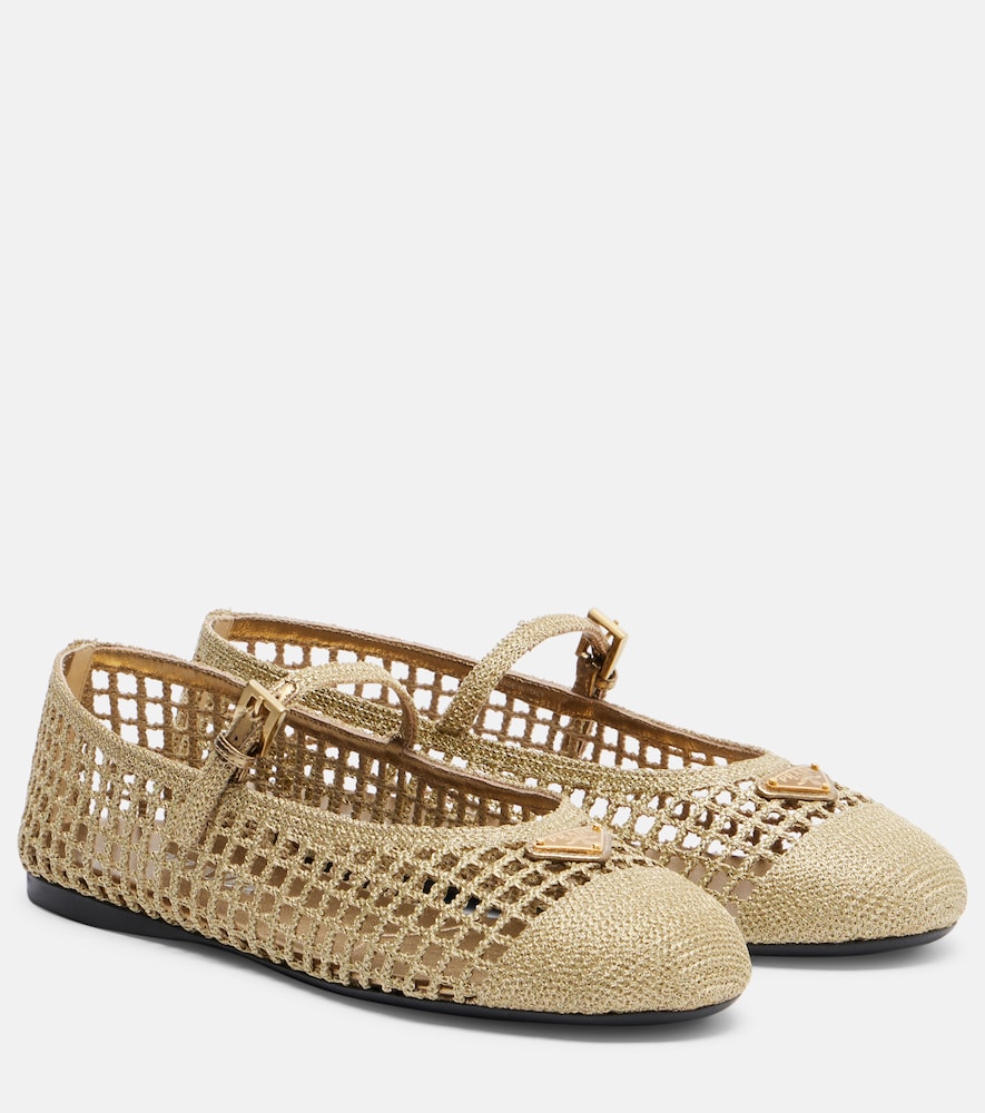 Crochet Mary Jane flats