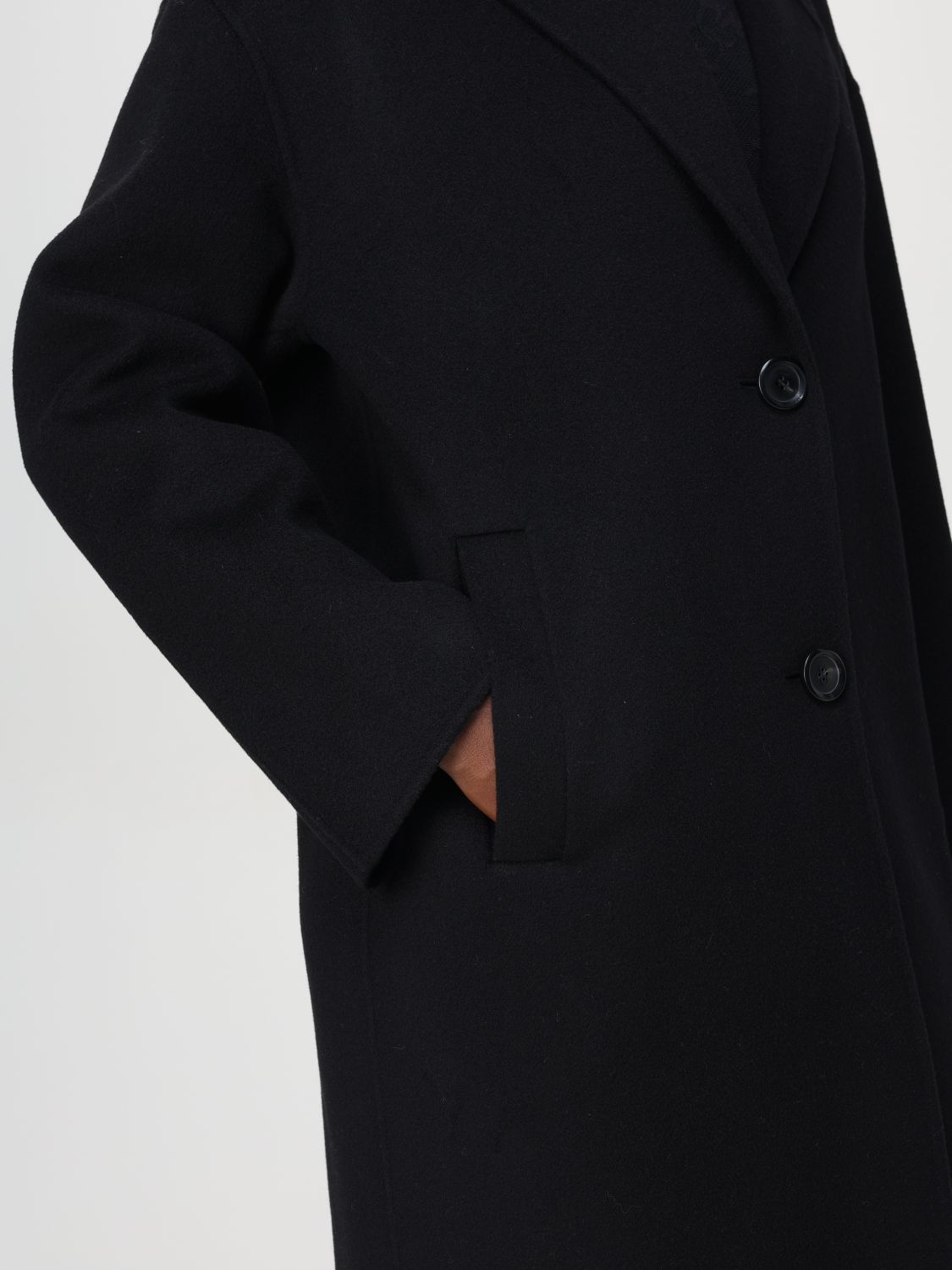 Coat Woman color Black