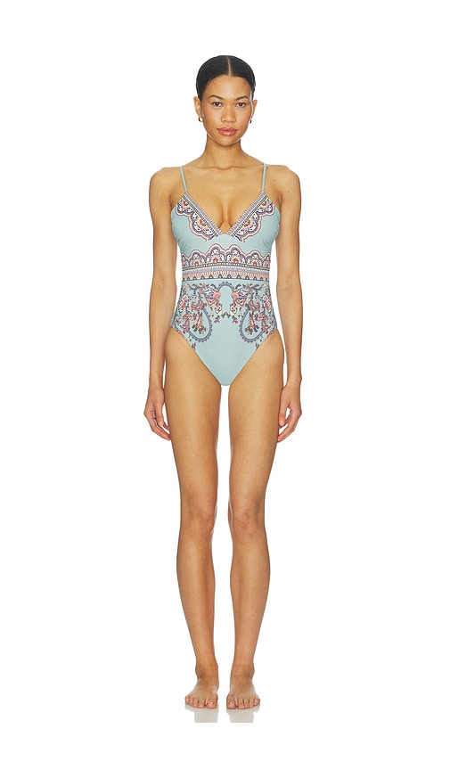 Cleobella Fiorella One Piece in Blue. - L also in M, S