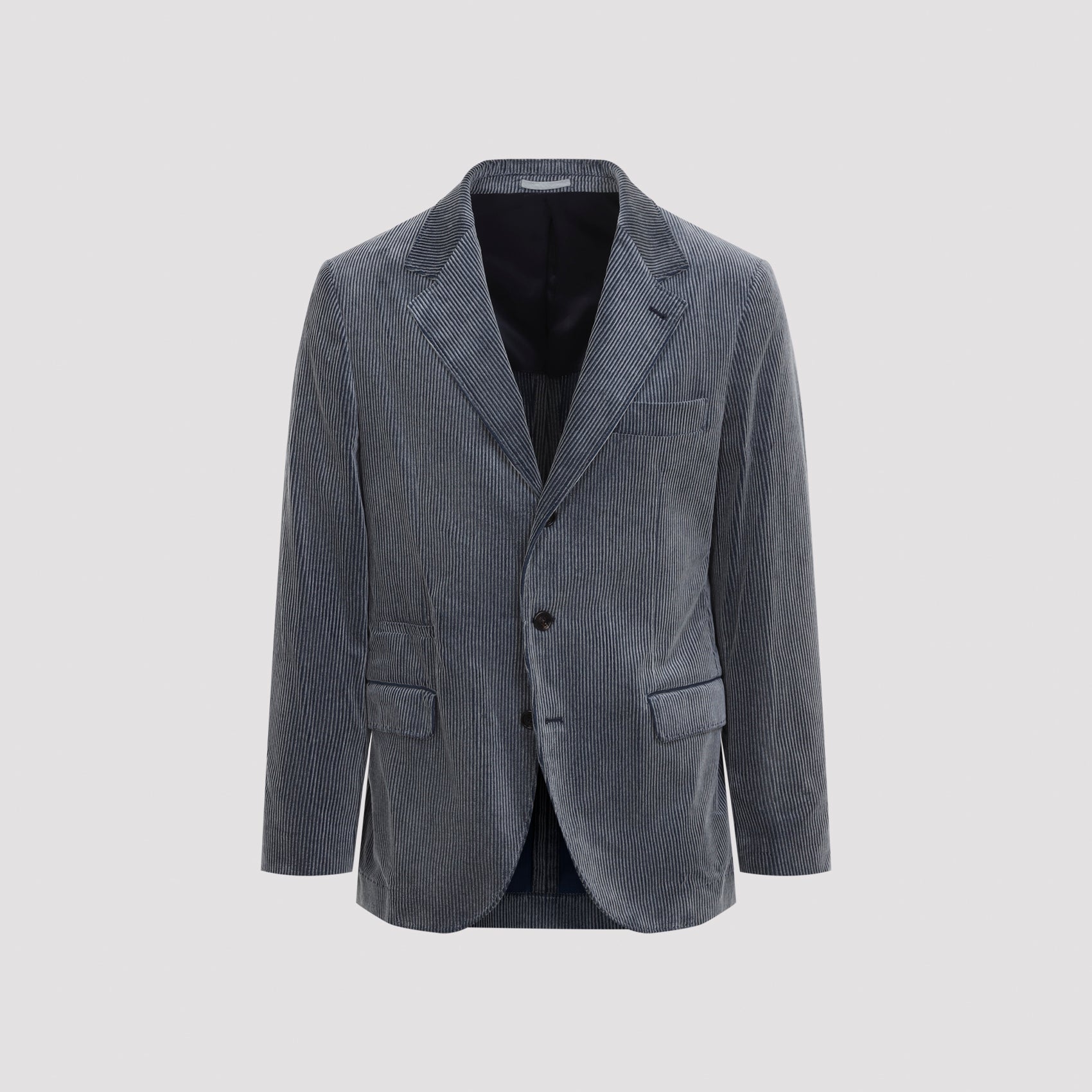 Men's Cotton Suit-Style Jacket Blazer