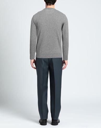 Man Sweater Grey Size 44 Virgin Wool, Viscose, Polyamide, Cashmere