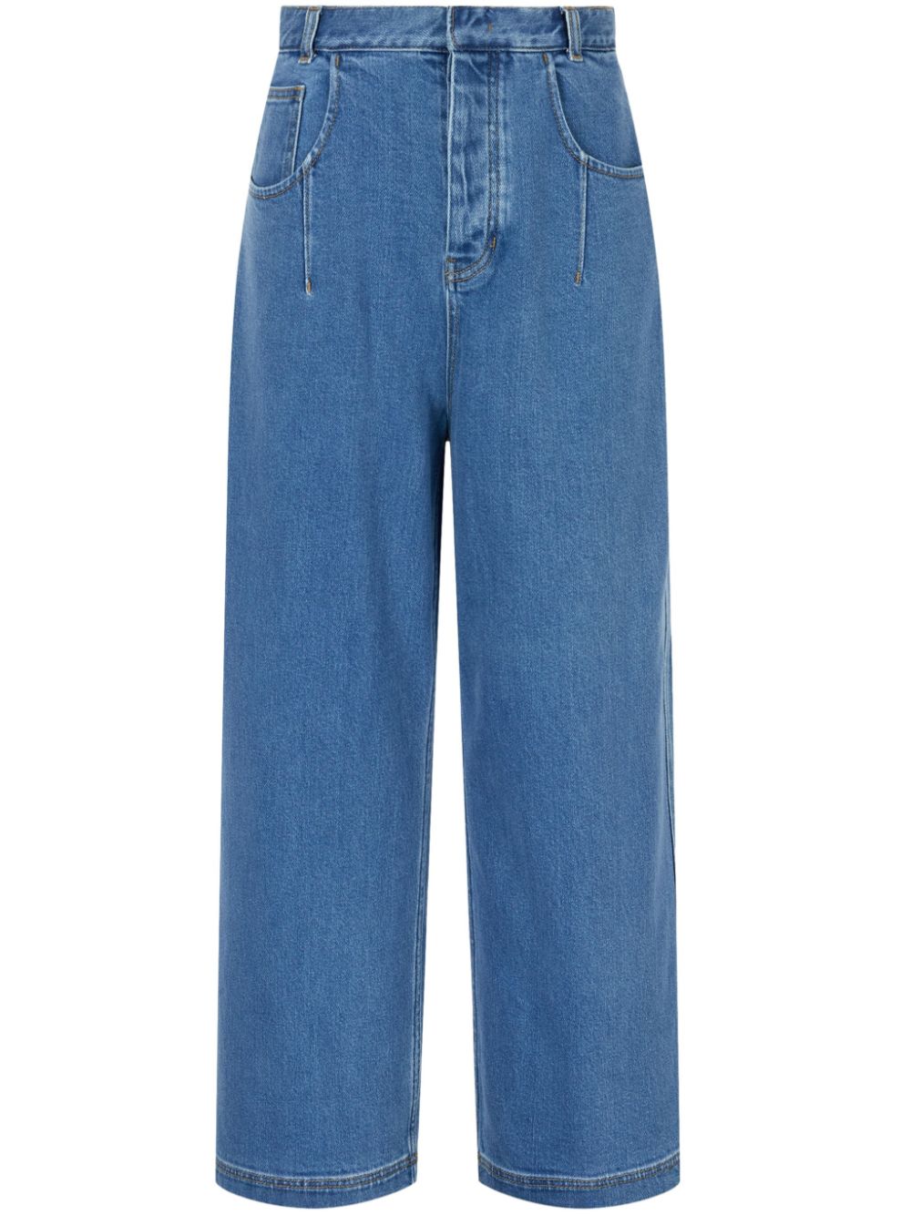 Patch-pocket jeans - Grey