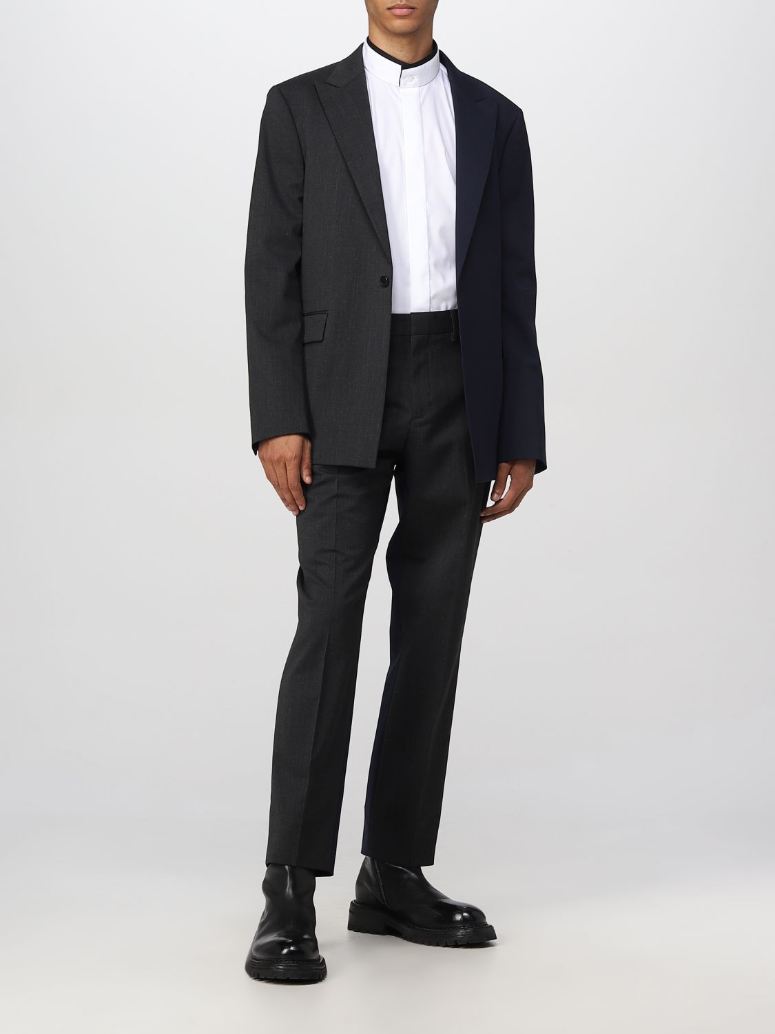 Blazer Men color Blue