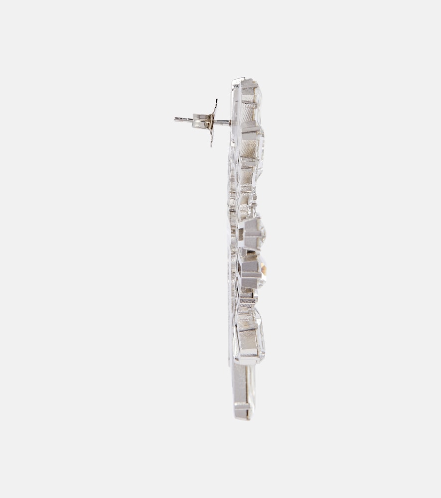 Amina Muaddi Begum crystal-embellished earrings