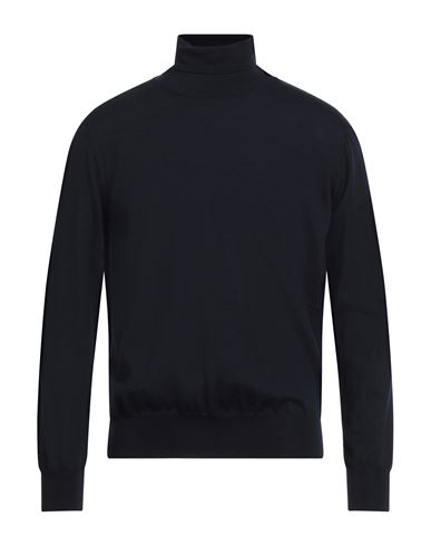 Man Turtleneck Midnight blue Size 44 Virgin Wool