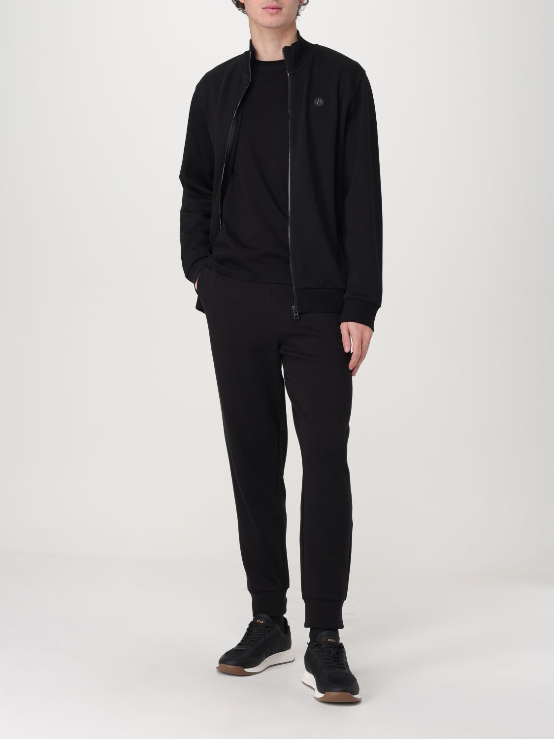 Sweatshirt Men color Black