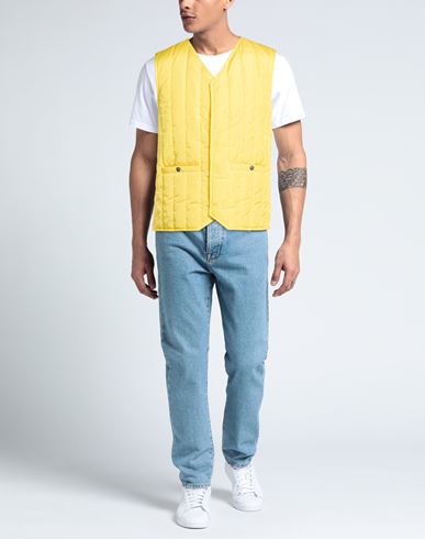 By Slowear Man Vest Yellow Size 44 Polyamide