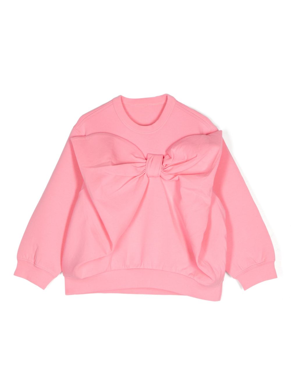 Bow-detailing sweatshirt - Pink