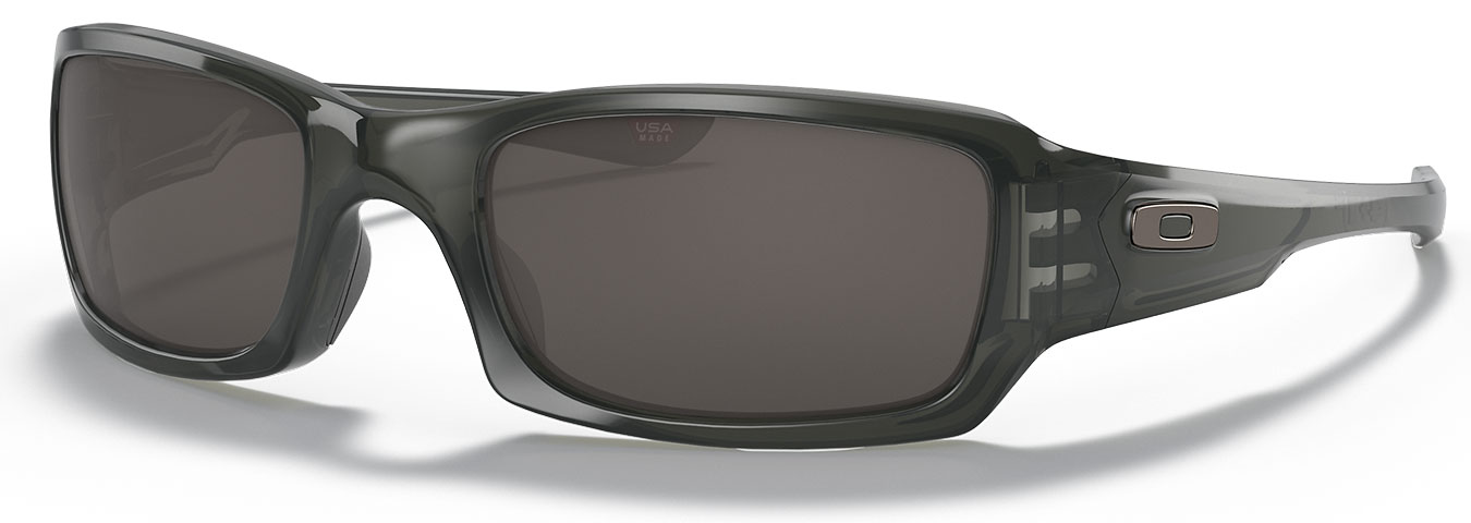 Fives Squared Warm Grey Sunglasses, Grey Smoke Frames, 54mm