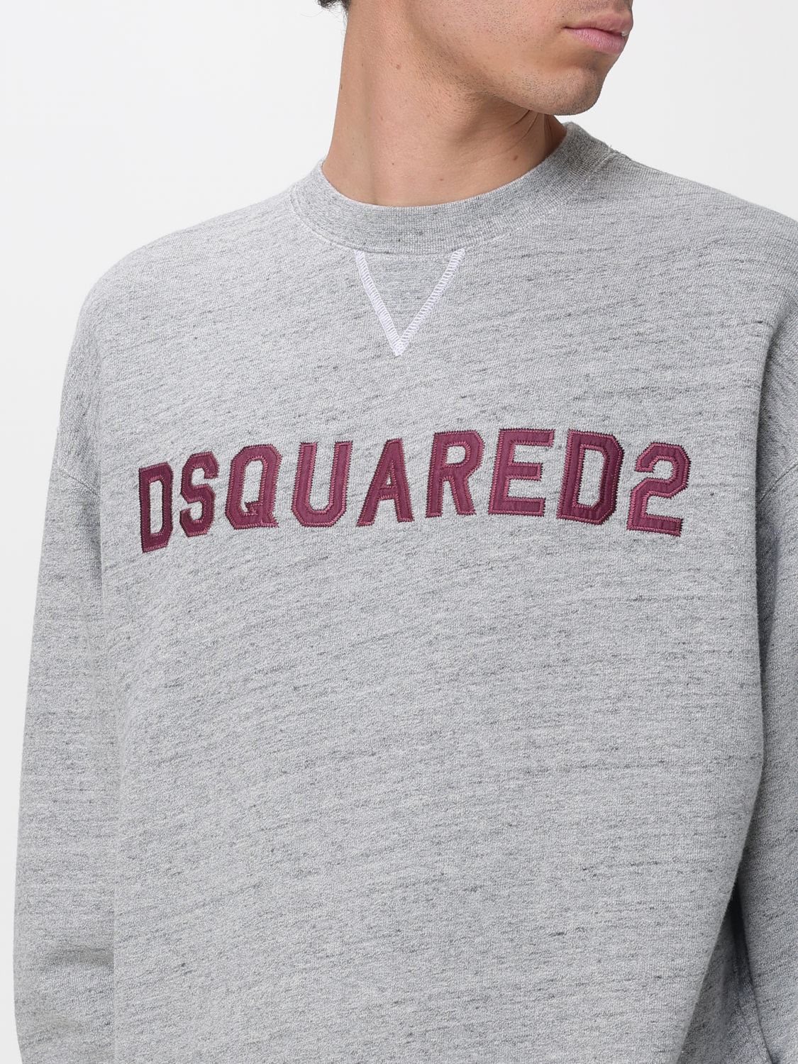 Sweatshirt Men color Grey